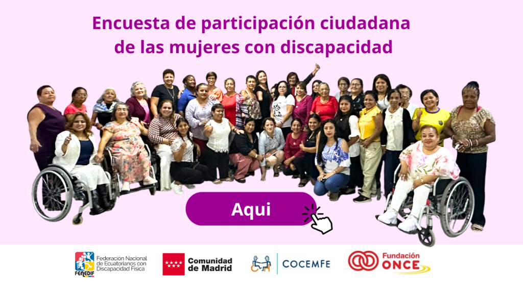 Miembros de FENEDIF reunidos en evento institucional por los derechos de personas con discapacidad física