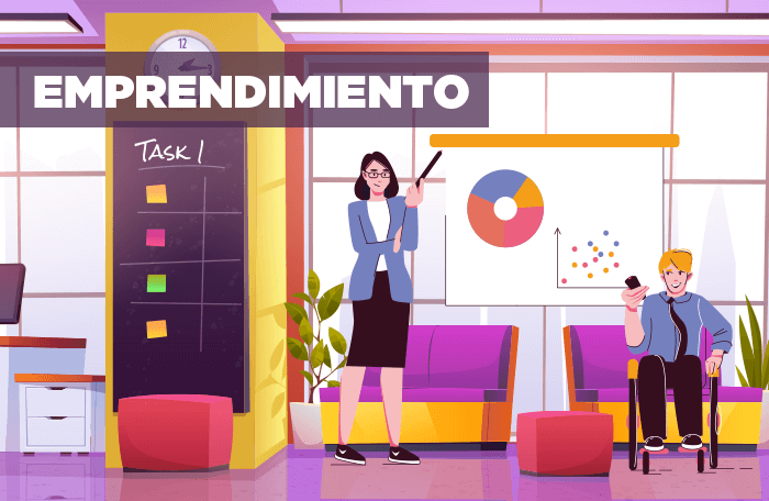 Imagen: Capacitación en emprendimiento con cursos virtuales accesibles de FENEDIF para personas con discapacidad en Ecuador.